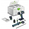 Festool Akumulátorový skrutkovač s príklepom TPC 18/4 I-Basic-Set QUADRIVE 577625