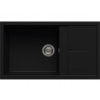 Granitový drez Elleci Unico 410 Full black G40