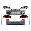 KITT Complete Body Kit suitable for VW Golf VI 6 MK6 (2008-2013) R20 Design with Headlights and Taillights Dynamic Turning Light