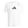 adidas Football Category Logo T-Shirt White/Blk S
