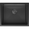 Mexen Trixo nerezový kuchynský drez 1-komorový 540 x 440 mm, čierny HC - 6414541000-70HC