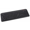 C-TECH klávesnice KB-102M USB, multimediální, slim, black, CZ/SK KB-102M-U-BL