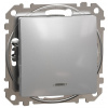 Schneider Electric Slovakia spol. s r.o. Sedna Design - SDD113106L - Prepínač striedavý r.6 orientačná kontrolka - Aluminium