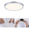 Paulmann 93034 AREO VariFit LED panel zabudovateľný LED 13 W chróm (matný); 93034