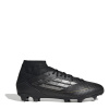 adidas F50 League Firm Ground Football Boots Black/Silver 11.5(46.7)