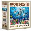 WOODEN CITY Dřevěné Šťastní delfíni 2v1 EKO 1010 dielov