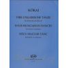 Four Hungarian Dances by Kókai - Štyri maďarské tance pre klarinet a klavír