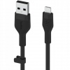 Belkin CAA008bt1MBK USB-A na LTG_silikon, 1m, černý