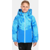 Dievčenská lyžiarska bunda Kilpi SAMARA-JG Modrá Veľkosť: 110