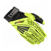 Rukavice PIONEER, PILOT (žltá fluo/čierna/červená) 3XL