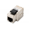DIGITUS Keystone spojka Cat6A, tienena STP, 2xRJ45, strieborna