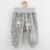 Dojčenské Wellsoft zimné tepláčky New Baby Winter times Sivá 56 (0-3m)