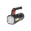 Amio LED pracovná baterka 4LED + COB 1200mAh - 03273