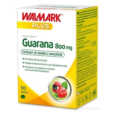 WALMARK Guarana 800 mg tbl 1x90 ks