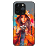 iSaprio MagSafe lesklé pouzdro - Apple iPhone 13 Pro - Girl with Camera (Lesklé MagSafe pouzdro iSaprio pro Apple iPhone 13 Pro - Girl with Camera - tvrzený skleněný obal a ochranný kryt s elegantním