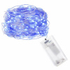 Springos LED reťaz Nano - 2m, 20LED, 2xAA, modrá