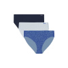 Spodná bielizeň UNDER ARMOUR PURE STRETCH NO SHOW BIKINI - PRINT 3PK Lady veľkosť SM