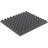 Akustický panel sivý PYRAMÍDA 50x50 cm hrúbka 5cm