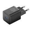 Sieťová nabíjačka, Vention, FEPB0-EU, USB-C, 20W, GaN (čierna)