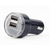 Gembird 2x USB nabíječka do auta 2,1A, černá EG-U2C2A-CAR-02