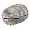 Pílové kotúče 3 ks TCT 190 × 30/25/20 mm Silverline 590591