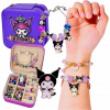 SADA KUROMI NA VÝROBU NÁHRDELNÍKOV Charms HELLO KITTY