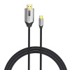 Kábel USB-C do HDMI 2.0 Vention CRBBF, 1 m, 4K 60 Hz (čierny) 35116