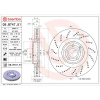 BREMBO Brzdový kotúč BREMBO 09.B747.51