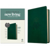 NLT Large Print Thinline Reference Bible, Filament Enabled Edition (Red Letter, Leatherlike, Evergreen Mountain )