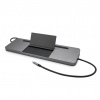 i-Tec USB-C Metal Ergonomic 4K 3x Display Docking Station + Power Delivery 85 W C31FLATDOCKPDPRO (C31FLATDOCKPDPRO)
