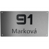 Domové číslo tabuľka 10b Velikost: 47 x 25 cm (XXL)
