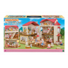 Sylvanian Families 5716 Patrový dům s červenou střechou a se světly, nový