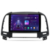 Awesafe 9'' DAB Carplay Navi WIFI 6+128G Für Hyundai Santa Fe 2 2002-2016 Autorádio GPS wifi Modrátooth Android Auto DSP 8kern 4GSIM SWC