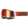 100% RACECRAFT 2 Goggle - Schrute - Mirror Red Lens