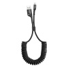 Baseus CALSR-01 Fish Eye Spring dátový USB / Lightning, 2A, 1m, černý