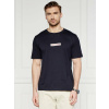 Tommy Hilfiger pánske tmavo modré tričko - XL (DW5)
