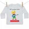 Boodyy Tričko s dlhým rukávom Keď vyrastiem budem hudobník 92 (18-24 mesiacov)