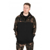 Fox Mikina LW Black Camo Split Zip Hoody - XXXL