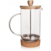 French press ORION Kanvica sklo/nerez/bambus kafetier CORK 0,4 l (152598)