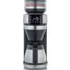 Severin KA 4853, Kávovar, Kávové zrná, Vstavaný mlynček, 1520 W, Čierna, Strieborná