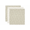 JOLLEIN Plienky 3 ks 70x70 cm Twig Olive Green