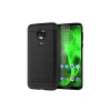 Kryt Carbon pre Lenovo Moto G7 Play čierny.