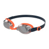 Speedo Jet Mirror Goggle Junior Navy/Oran/Chro One Size