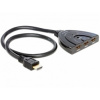 Delock HDMI 3 - 1 obousměrný Switch / Spliter 87619