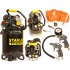Kompresor - Ropný kompresor Stanley Hycv404stf511 24 l 10 bar (Stanley Fatmax Oil Compressor 24L 10BAR SET)