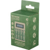 DELTACO C704A4-4XAA, Nabíjačka batérií, USB + 4x AA NiMh