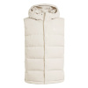 adidas hooded down vest Wonder Beige/ L
