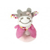 Wiky Hrkálka plyš krúžok krava 13cm