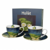 Duo Porcelánová šálka s podšálkou Monet Nenufars 270 ml sada 2ks