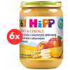 HiPP BIO Ovocná kaša s celozrnnými obilninami – 6× 190 g